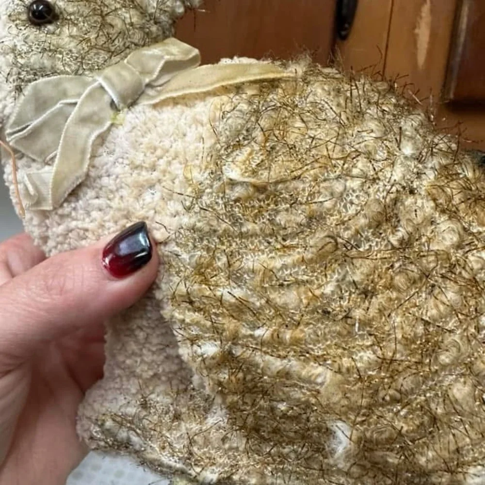 Vintage Bunny Decor Pair - Picture 5 of 6